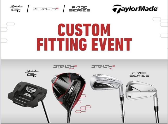 Club Fitting Dag med Taylormade 6/6 12.30-17.30