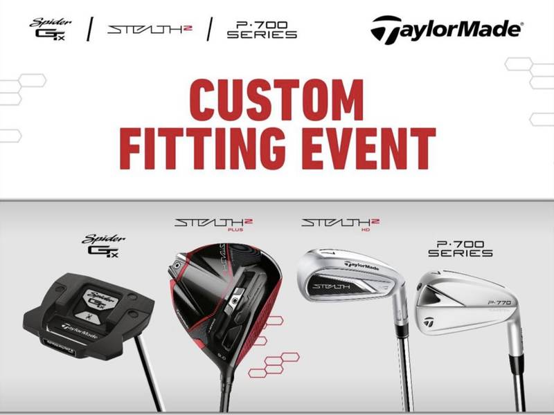 Club Fitting Dag med Taylormade 8/8 12.30-17.30