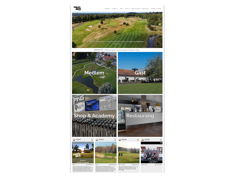 Salems Golfklubbs nya webb lanserad!